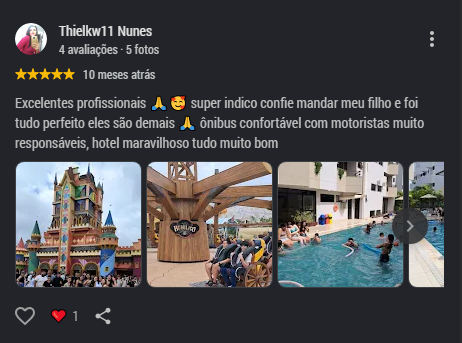 Avaliação Exclusiva Viagens
